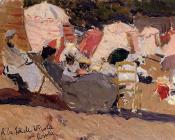 华金索罗利亚巴斯蒂达 - The Beach at Biarritz